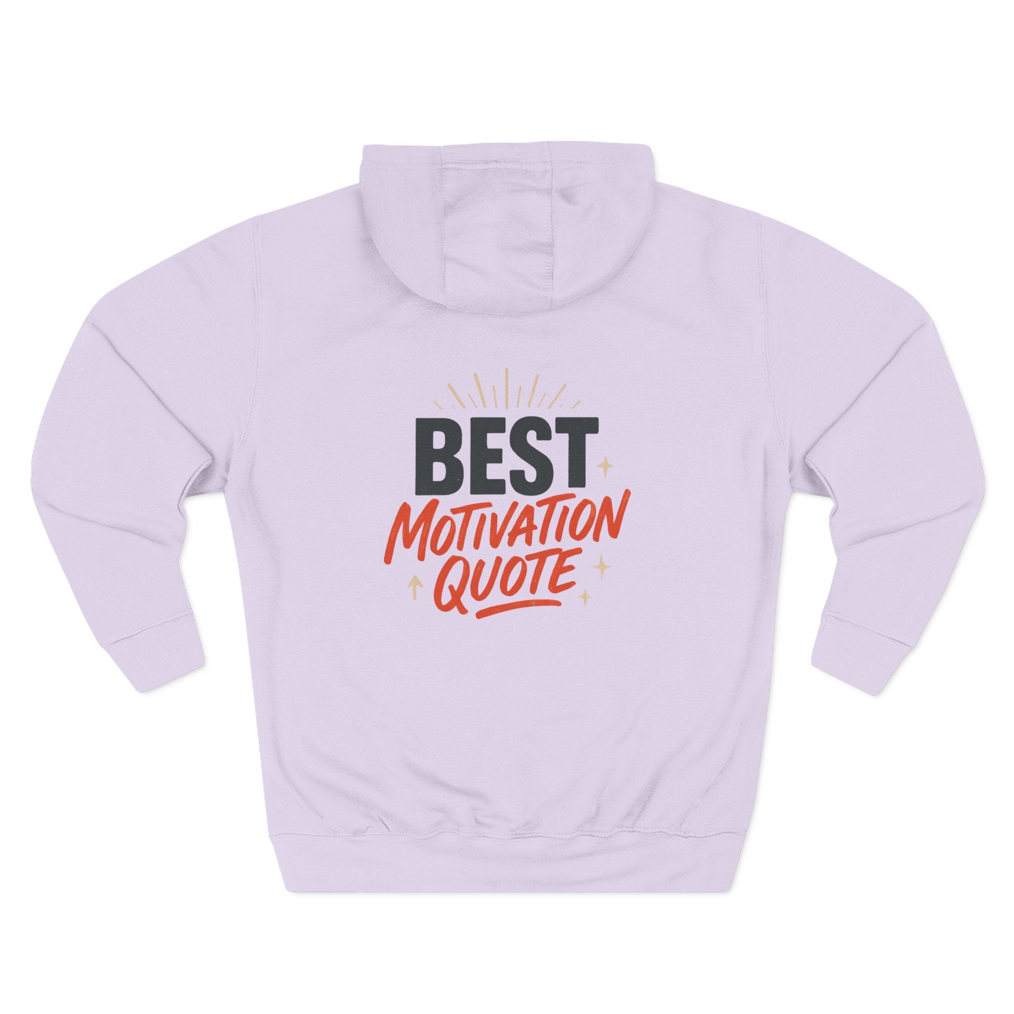 Motivational Fleece Hoodie
