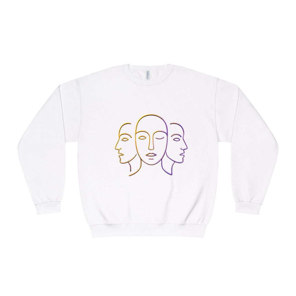 Minimalist Faces & 41 Unisex Crewneck Sweatshirt