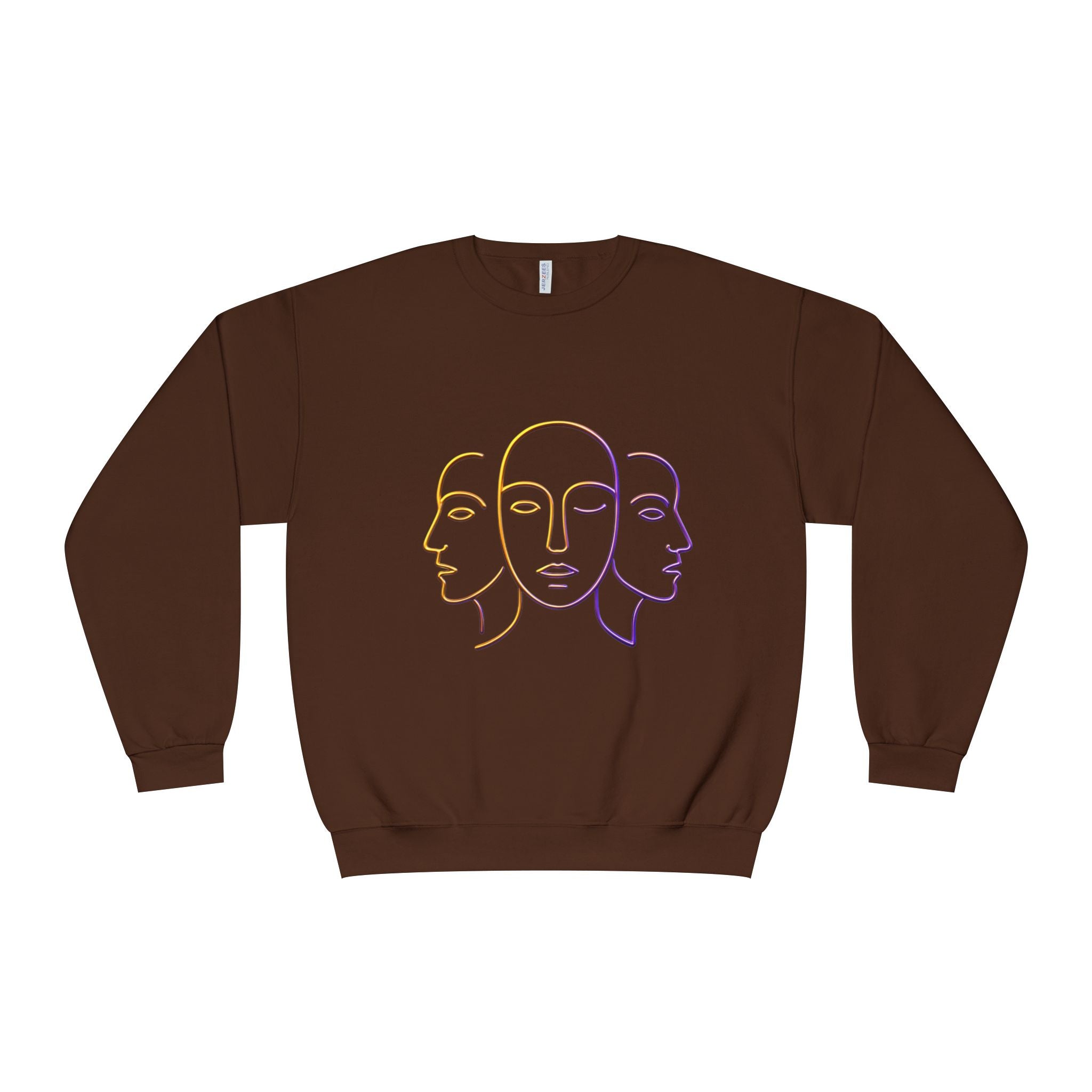 Minimalist Faces & 41 Unisex Crewneck Sweatshirt
