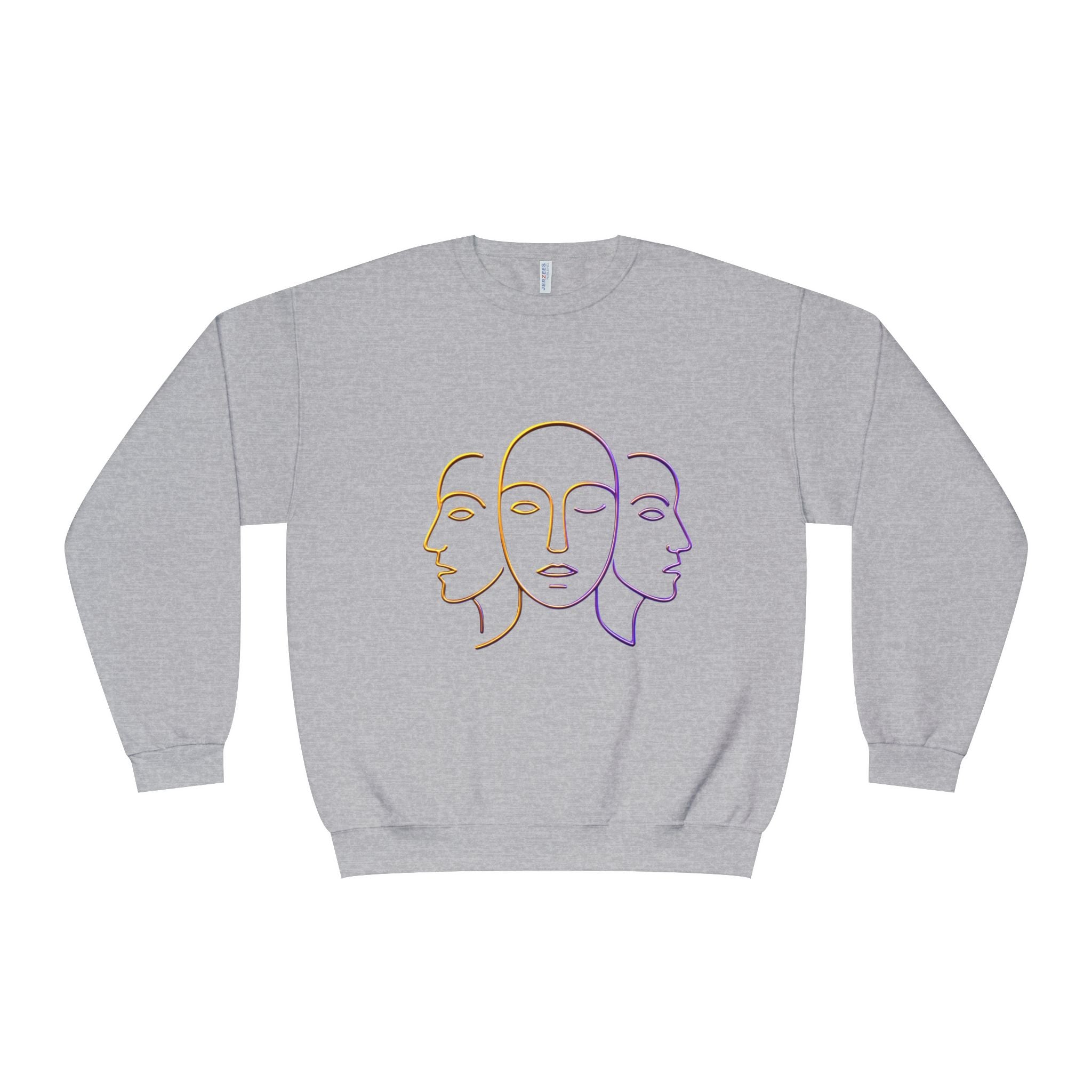 Minimalist Faces & 41 Unisex Crewneck Sweatshirt
