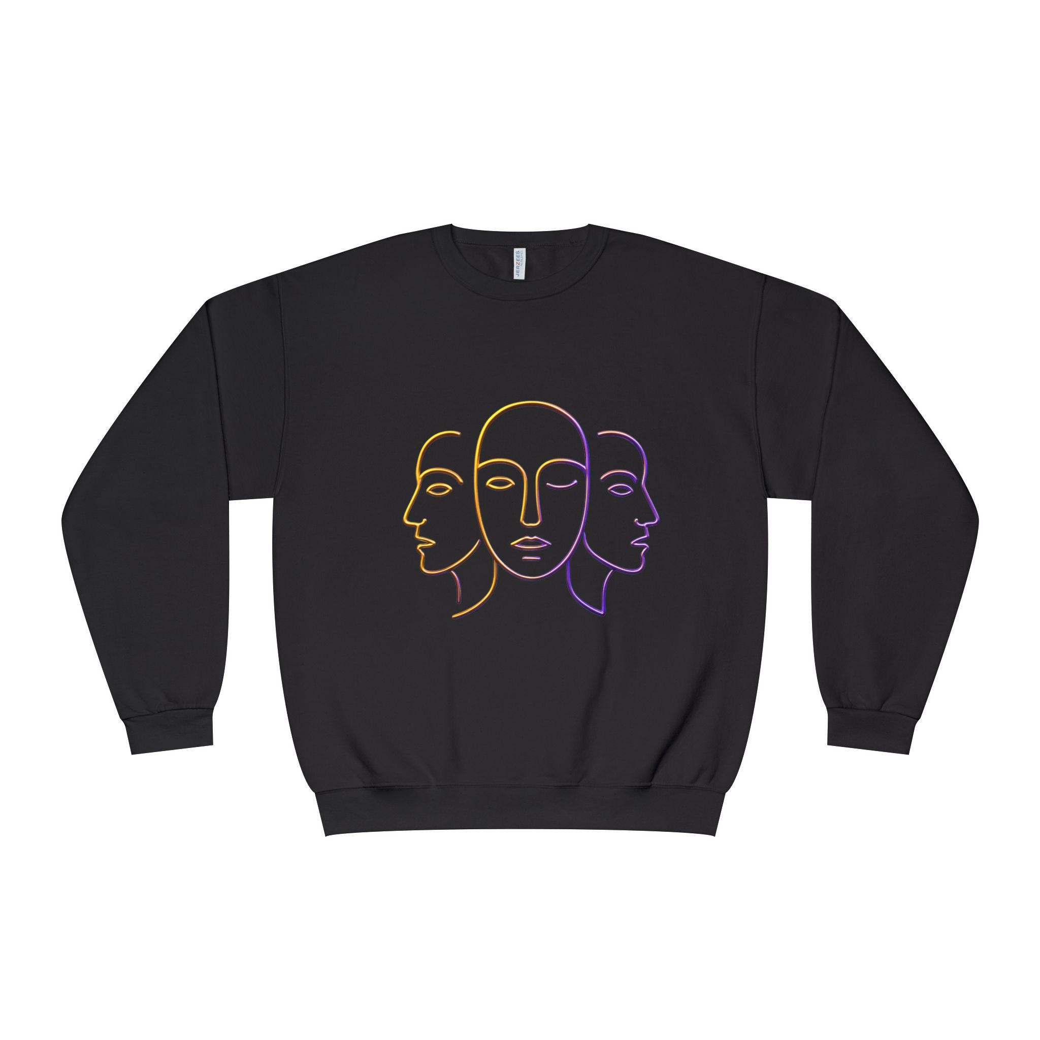 Minimalist Faces & 41 Unisex Crewneck Sweatshirt