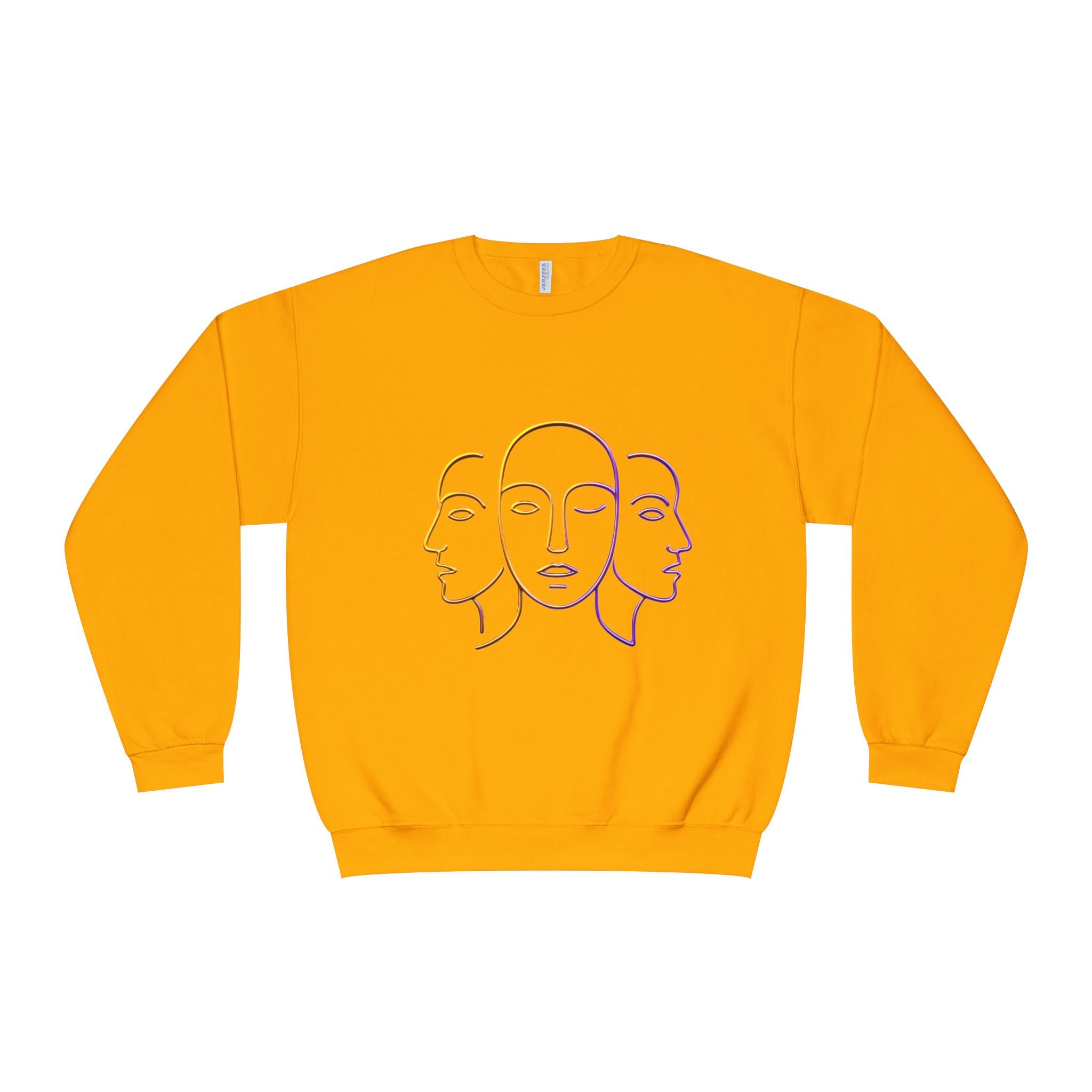 Minimalist Faces & 41 Unisex Crewneck Sweatshirt