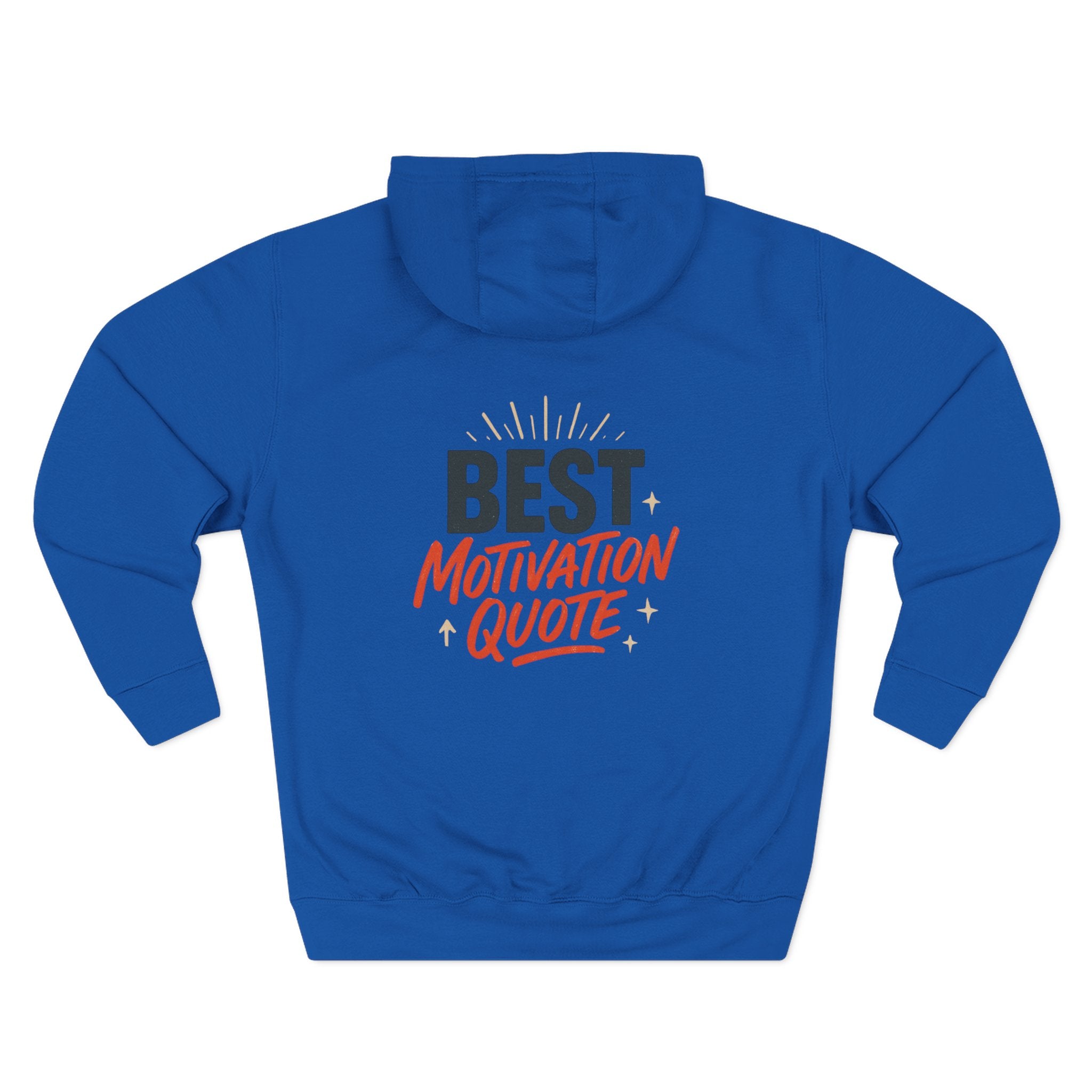 Motivational Fleece Hoodie