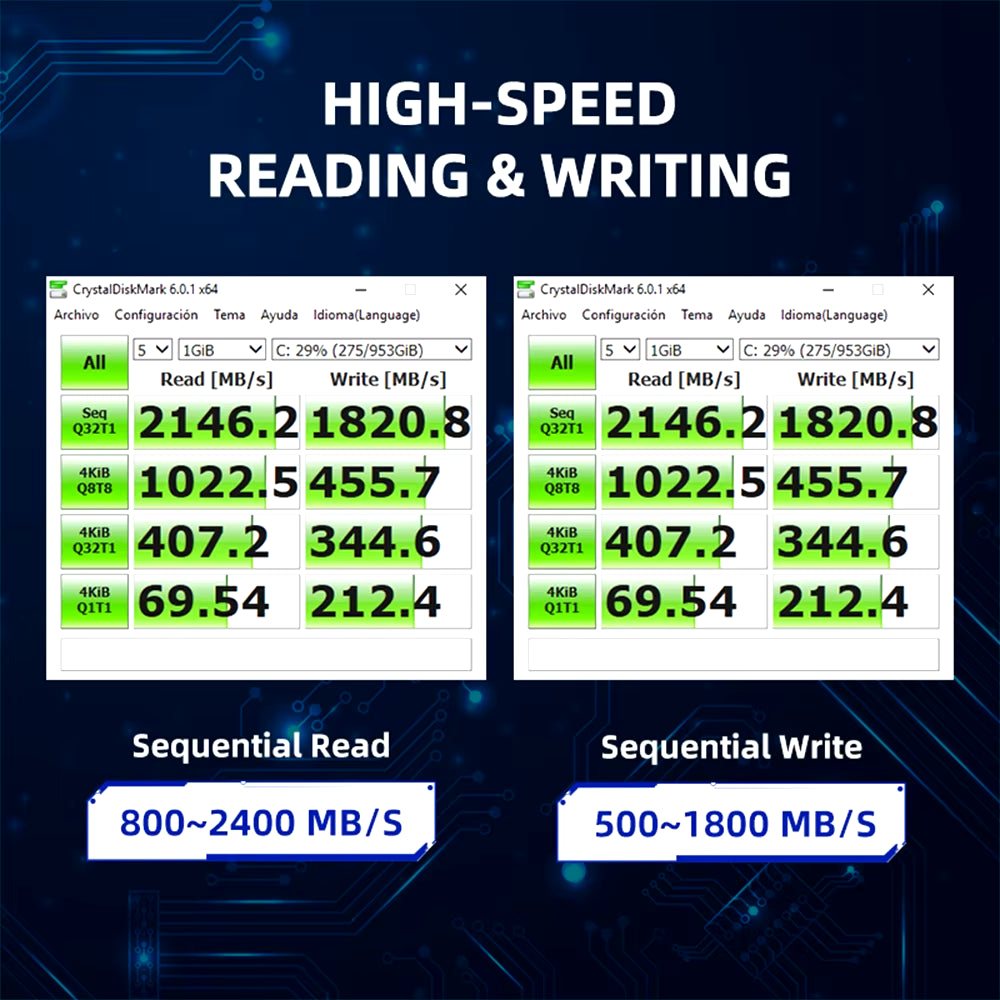 M2 SSD Nvme 256GB 512GB 1TB 128GB M.2 Nmve 2280 Pcie 3.0 Hard Disk Internal Solid State Drive for Laptop Desktop