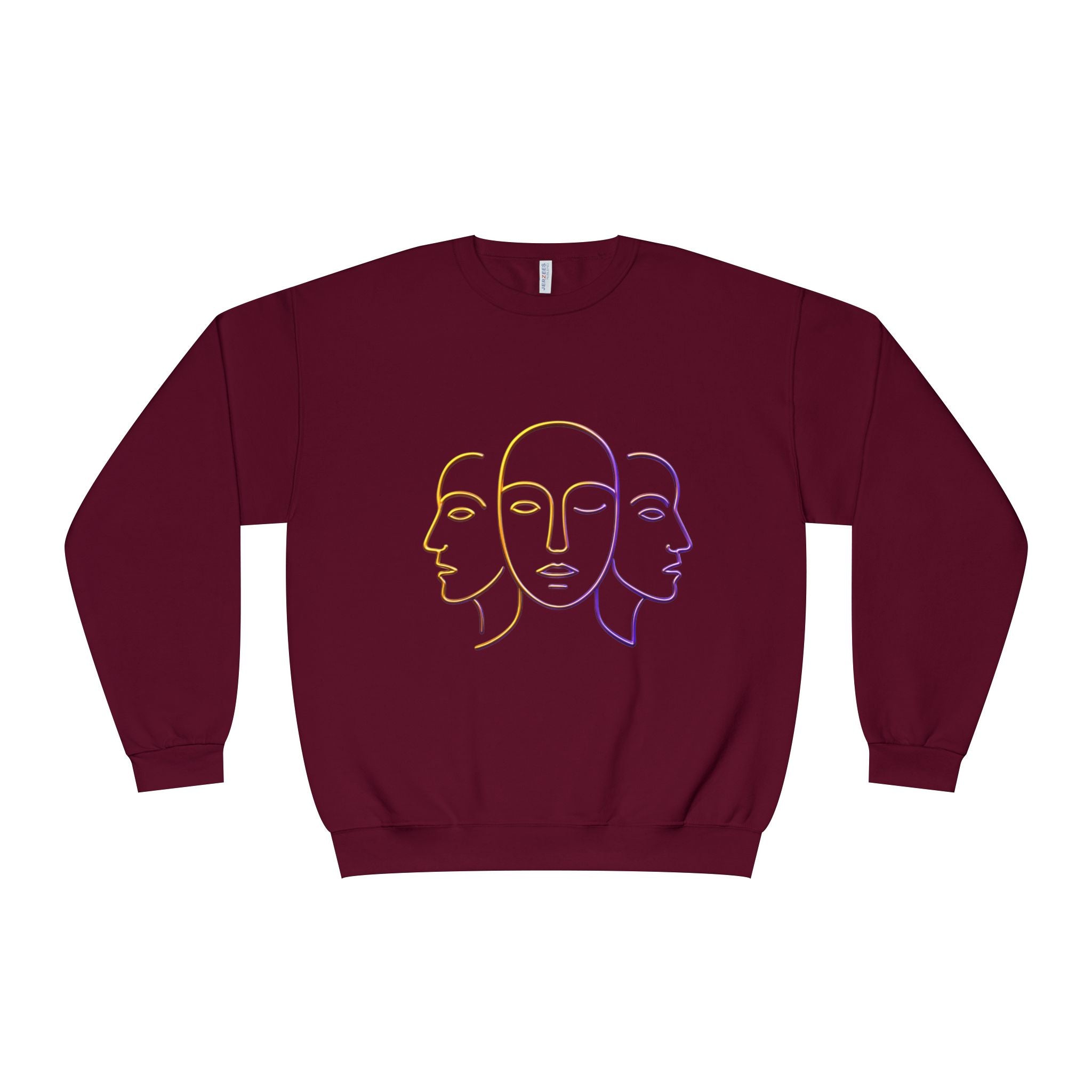 Minimalist Faces & 41 Unisex Crewneck Sweatshirt