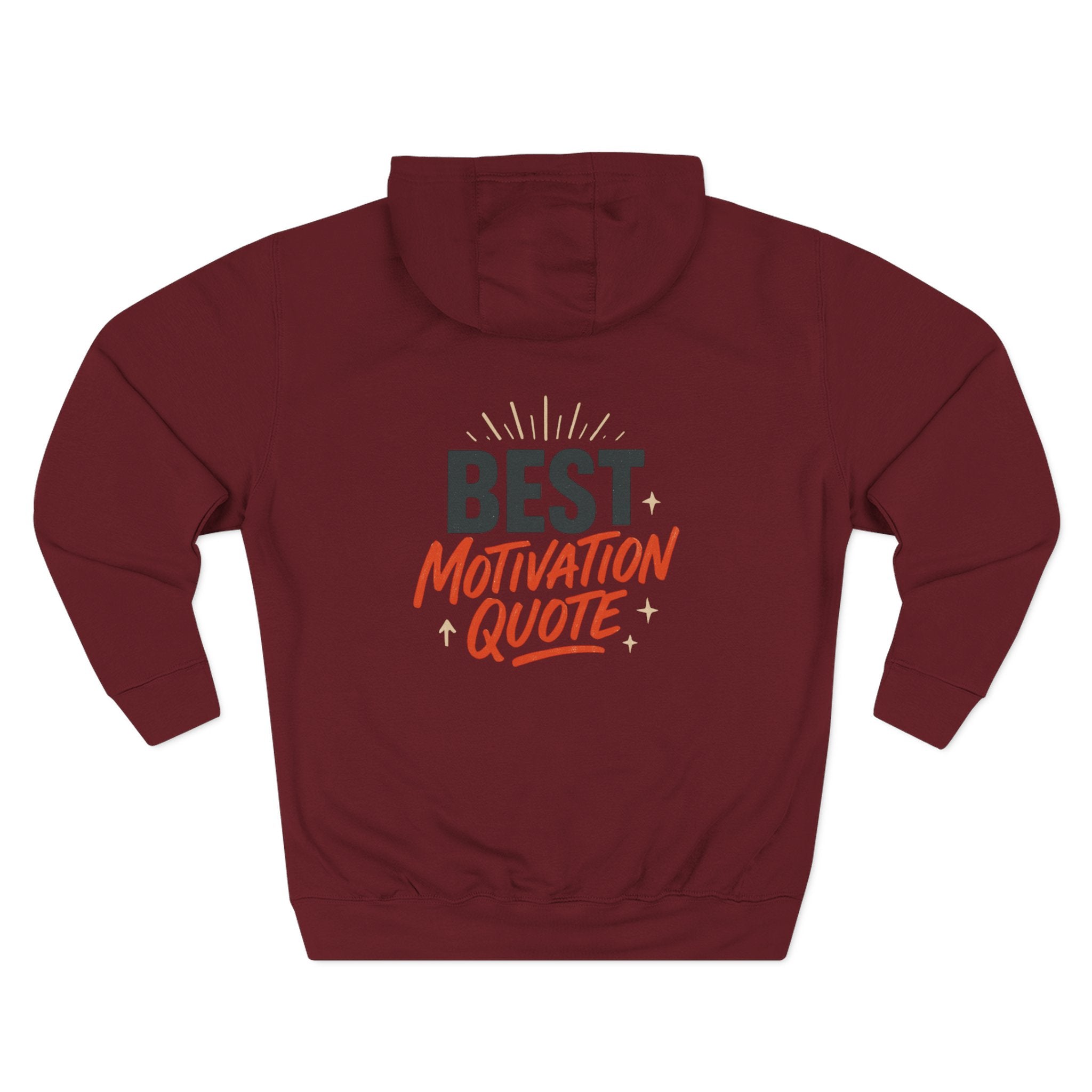Motivational Fleece Hoodie