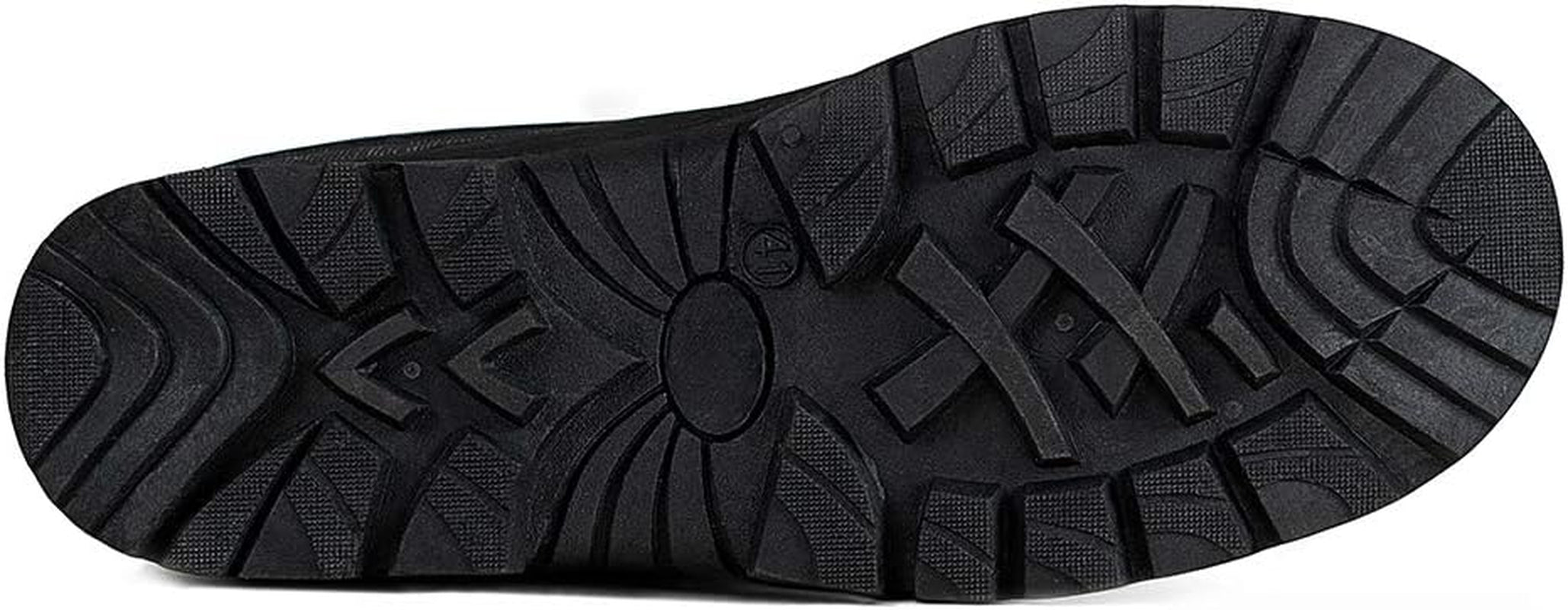 Men'S Leather Waterproof Winter Snow Skid Boots,Classic Felt Lined Warm Snow Duck Boots for Men