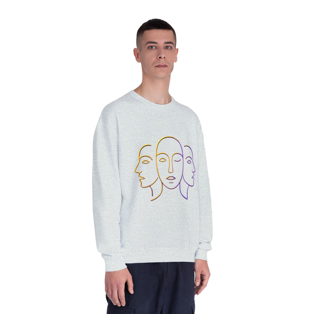 Minimalist Faces & 41 Unisex Crewneck Sweatshirt