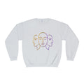 Minimalist Faces & 41 Unisex Crewneck Sweatshirt