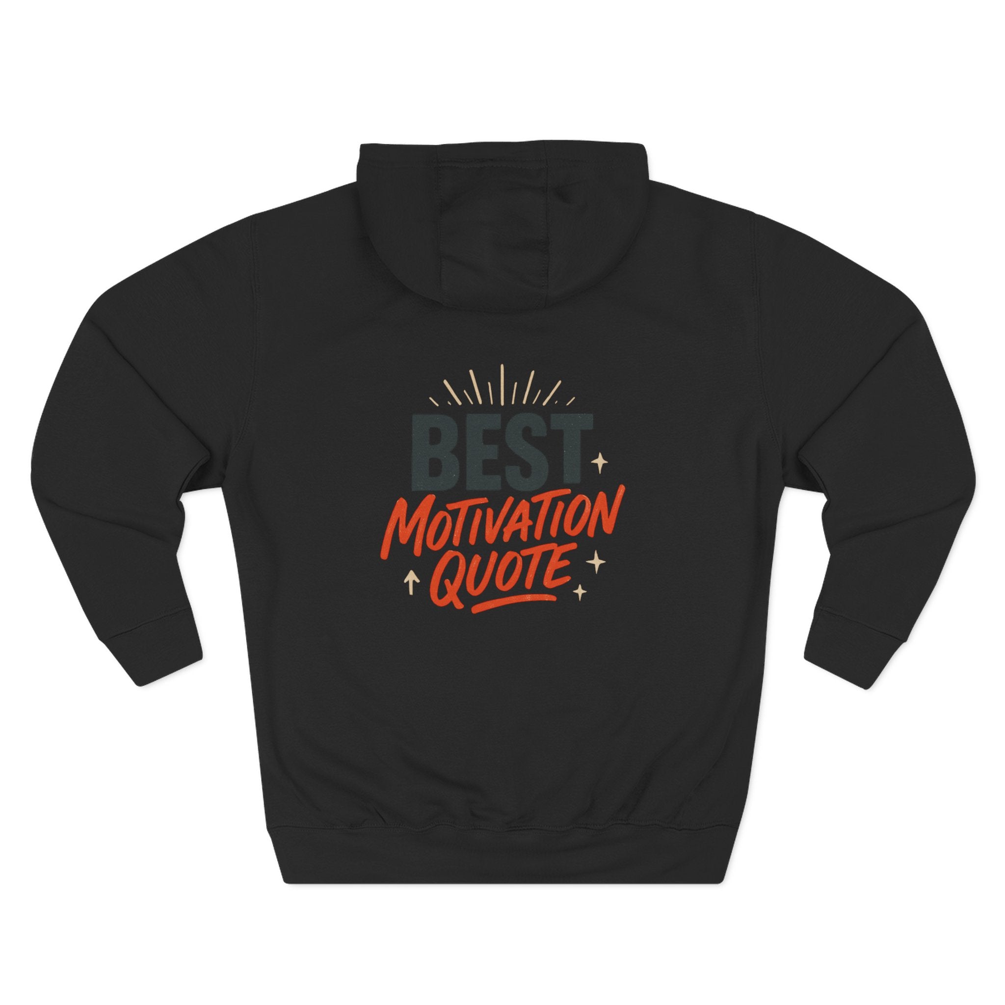 Motivational Fleece Hoodie