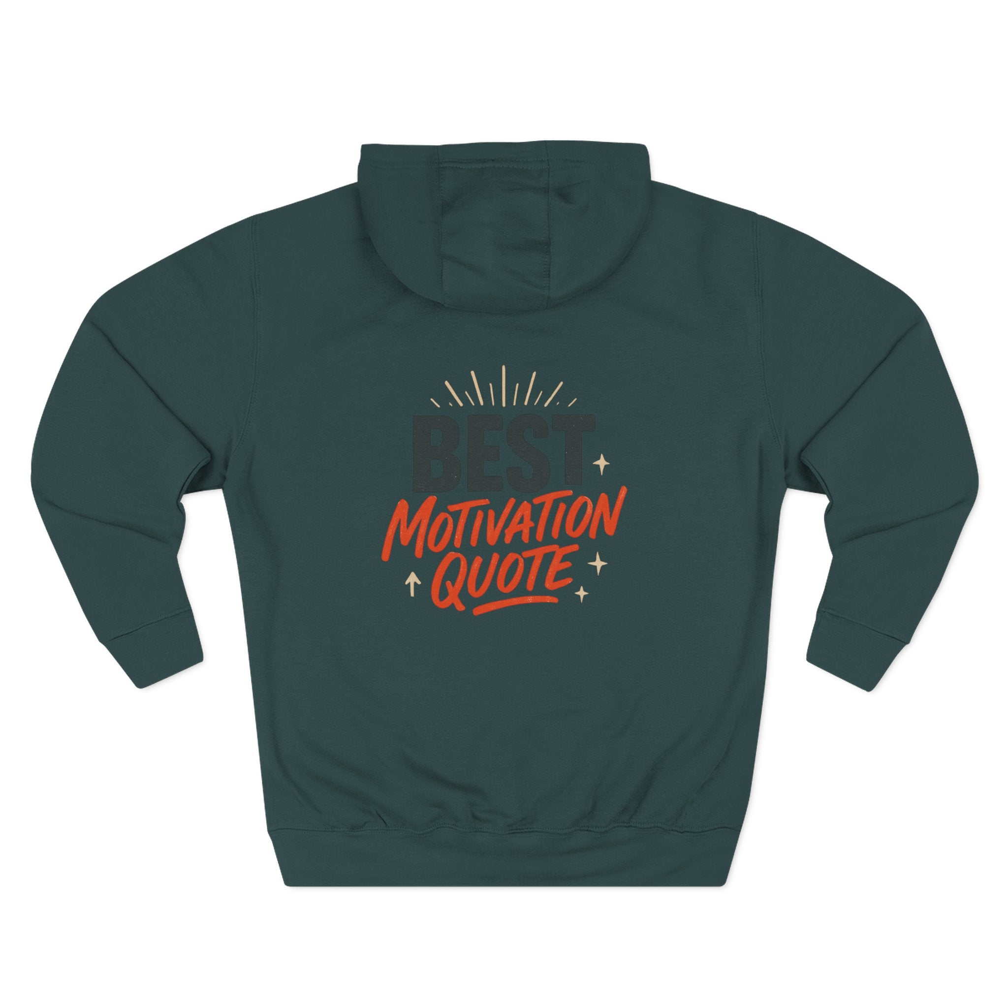 Motivational Fleece Hoodie