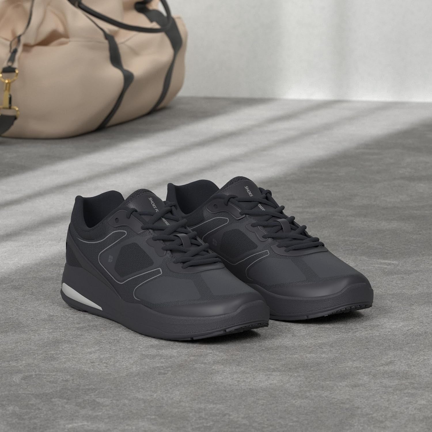 Men'S Slip-Resistant Work Sneakers - Comfortable, Non-Slip Shoes for Men in Food Service, Healthcare, Retail, Maintenance - Evolution II