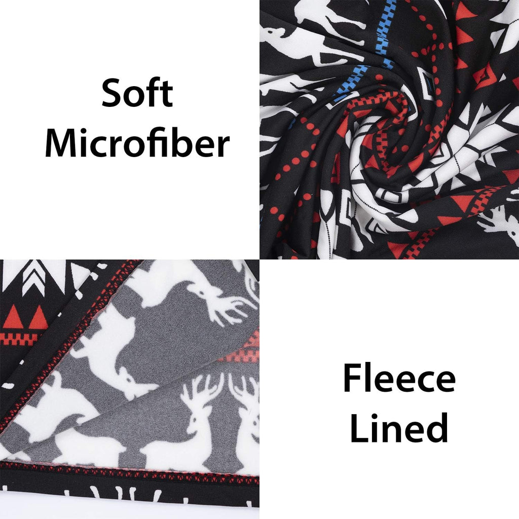 Thermal Underwear for Women Fleece Lined Long Johns Base Layer Thermals Top and Bottom Set Cold Weather