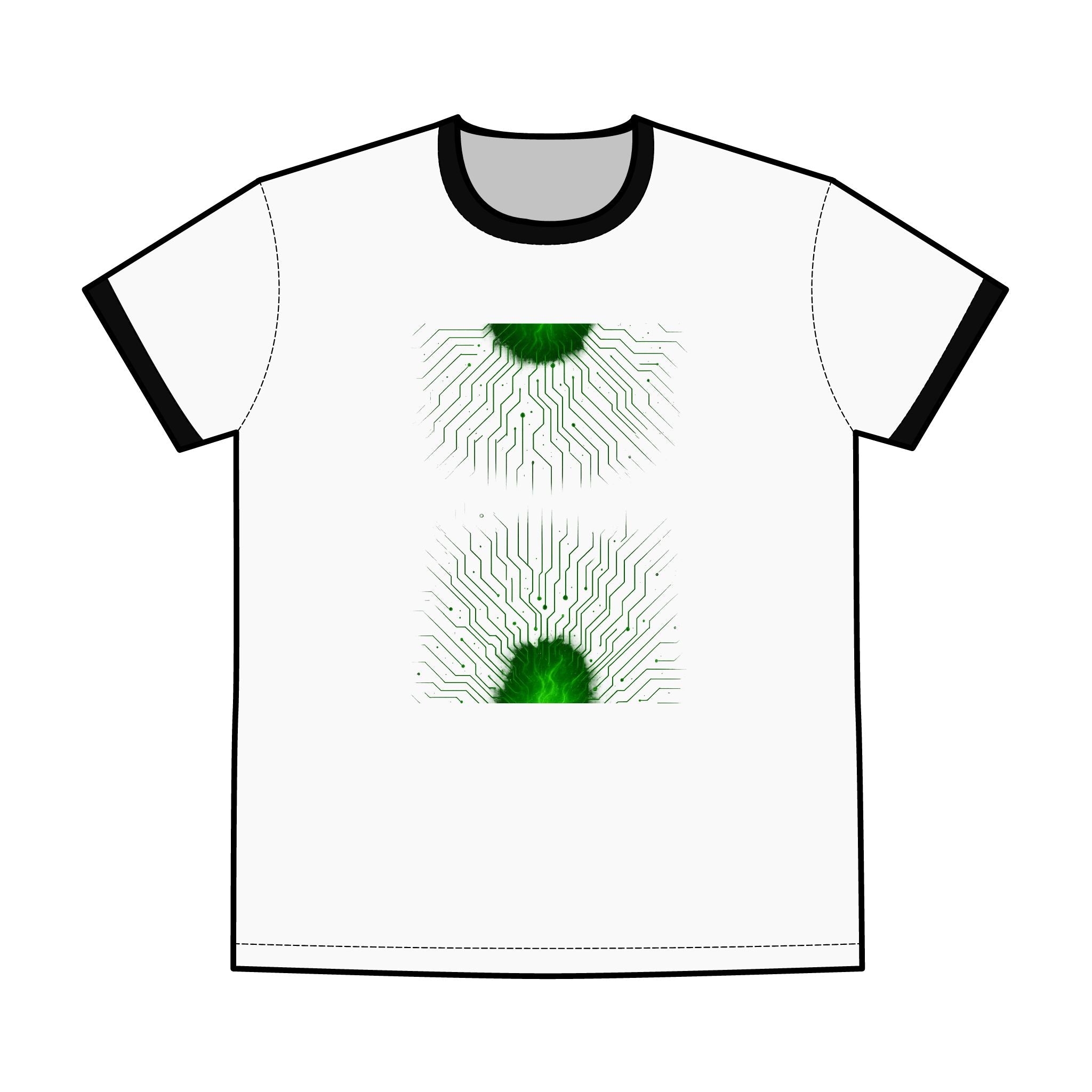 Men's Tech Vibe Ringer Tee - Circuit Design