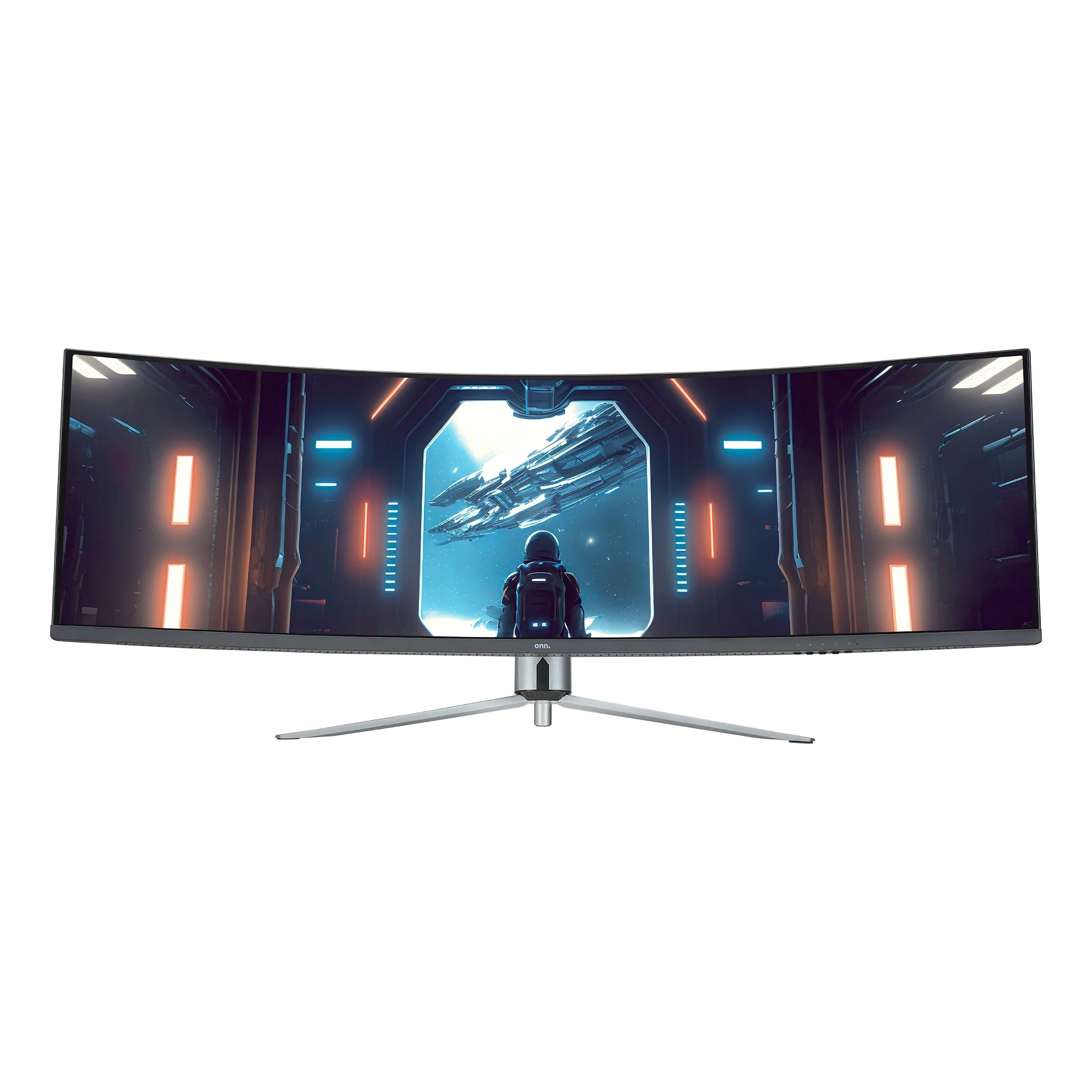 49" 3840 X 1080P Curved Dual FHD Gaming Monitor, Black, 100133225